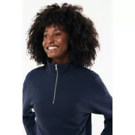  Bluza unisex, 2509E17121, iqoniq, 80x70x1 cm, Bumbac, Albastru navy, 3XL