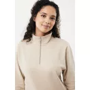 Bluza unisex, 2509E17092, iqoniq, 61x48x1 cm, Bumbac, Bej dessert, XXS