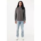 Bluza unisex, 2509E17068, iqoniq, 74x59x1 cm, Bumbac, Gri antracit, L
