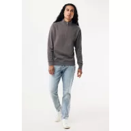   Bluza unisex, 2509E17075, iqoniq, 80x70x1 cm, Bumbac, Gri antracit, 3XL