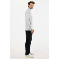   Bluza unisex, 2509E17108, iqoniq, 64x50x1 cm, Bumbac, Gri light, XS