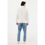   Bluza unisex, 2509E17096, iqoniq, 68x52x1 cm, Bumbac, Crem, S