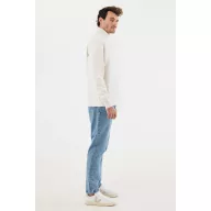   Bluza unisex, 2509E17099, iqoniq, 78x66x1 cm, Bumbac, Crem, XXL
