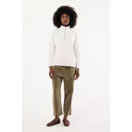   Bluza unisex, 2509E17100, iqoniq, 61x48x1 cm, Bumbac, Crem, XXS