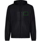 Jacheta Unisex, iqoniq, 2410E18714, Poliester, Negru