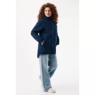   Jacheta Unisex, iqoniq, 2601E12471, Poliester, Albastru Navy, M