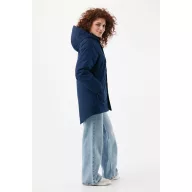   Jacheta Unisex, iqoniq, 2601E12475, Poliester, Albastru Navy, XXL
