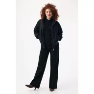 Jacheta Unisex, iqoniq, 2601E12433, Poliester, Negru, M
