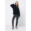 Jacheta Unisex, iqoniq, 2401E13931, Poliester, Negru, L