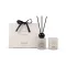 Set cadou ambiental, Vinga, 2610E17941, 9xØ8 cm, Sticla, Alb