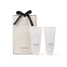 Set gel de dus si lotiune de corp, Vinga, 2610E18523, 7x18 cm, Polietilena, Alb