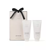   Set gel de dus si lotiune de corp, Vinga, 2610E18523, 7x18 cm, Polietilena, Alb