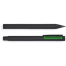 Set instrumente de scris, 2502E15871, Vinga, 2.3 x 1.5 x 14 cm, Aluminiu, Negru