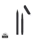 Set instrumente de scris, 2502E15871, Vinga, 2.3 x 1.5 x 14 cm, Aluminiu, Negru