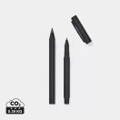Set instrumente de scris, 2502E15871, Vinga, 2.3 x 1.5 x 14 cm, Aluminiu, Negru