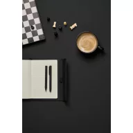   Set instrumente de scris, 2502E15871, Vinga, 2.3 x 1.5 x 14 cm, Aluminiu, Negru