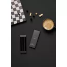 Set instrumente de scris, 2502E15871, Vinga, 2.3 x 1.5 x 14 cm, Aluminiu, Negru