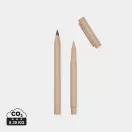 Set instrumente de scris, 2502E15873, Vinga, 2.3 x 1.5 x 14 cm, Aluminiu, Bej