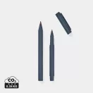 Set instrumente de scris, 2502E15874, Vinga, 2.3 x 1.5 x 14 cm, Aluminiu, Albastru navy