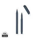 Set instrumente de scris, 2502E15874, Vinga, 2.3 x 1.5 x 14 cm, Aluminiu, Albastru navy