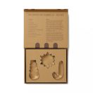 Set 3 forme pentru prajituri, 2401E16559, Vinga, 20x16.5x3 cm, Otel, Gri