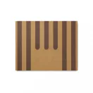Set 5 forme pentru prajituri, 2401E16659, Vinga, 27.5x22x3 cm, Otel, Gri