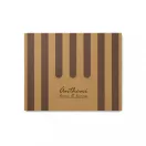 Set 5 forme pentru prajituri, 2401E16659, Vinga, 27.5x22x3 cm, Otel, Gri