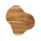 Platou pentru servire, 2401E16689, Vinga, 33.5x32x2 cm, Lemn, Maro