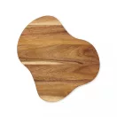 Platou pentru servire, 2401E16689, Vinga, 33.5x32x2 cm, Lemn, Maro