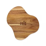   Platou pentru servire, 2401E16689, Vinga, 33.5x32x2 cm, Lemn, Maro