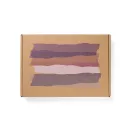 Set platou servire si 3 cutite de branzeturi, Vinga, 2610E19146, Fara maner, 28x20x2 cm, Lemn, Otel inoxidabil, Maro