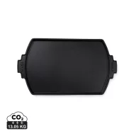 Tigaie grill, 2401E16603, Vinga, 41.3x23x2 cm, Fier, Negru
