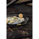 Tigaie grill, 2401E16603, Vinga, 41.3x23x2 cm, Fier, Negru