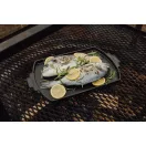 Tigaie grill, 2401E16603, Vinga, 41.3x23x2 cm, Fier, Negru