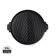 Tigaie grill, 2401E16604, Vinga, 35x30x2 cm, Fier, Negru