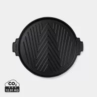 Tigaie grill, 2401E16604, Vinga, 35x30x2 cm, Fier, Negru