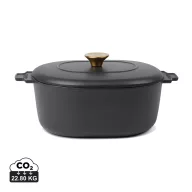 Oala 4 L, 2410E24592, Vinga, 34 x 21 x 14 cm, Fier, Negru