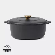 Oala 4 L, 2410E24592, Vinga, 34 x 21 x 14 cm, Fier, Negru