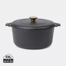 Oala 5.5 L, 2410E24595, Vinga, 33.9 x 27 x 17 cm, Fier, Negru