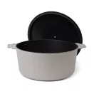 Oala 5.5 L, 2410E24597, Vinga, 33.9 x 27 x 17 cm, Fier, Gri
