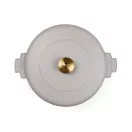 Oala 5.5 L, 2410E24597, Vinga, 33.9 x 27 x 17 cm, Fier, Gri