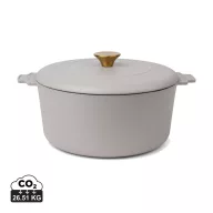 Oala 5.5 L, 2410E24597, Vinga, 33.9 x 27 x 17 cm, Fier, Gri