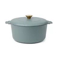   Oala 5.5 L, 2410E24596, Vinga, 33.9 x 27 x 17 cm, Fier, Albastru