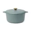 Oala 5.5 L, 2410E24596, Vinga, 33.9 x 27 x 17 cm, Fier, Albastru