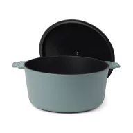   Oala 5.5 L, 2410E24596, Vinga, 33.9 x 27 x 17 cm, Fier, Albastru