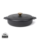Tigaie 2.5 L, 2410E24589, Vinga, 33.9 x 26.7 x 10 cm, Fier, Negru