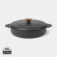   Tigaie 2.5 L, 2410E24589, Vinga, 33.9 x 26.7 x 10 cm, Fier, Negru
