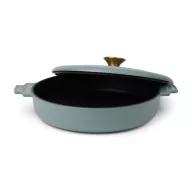   Tigaie 2.5 L, 2410E24590, Vinga, 33.9 x 26.7 x 10 cm, Fier, Albastru