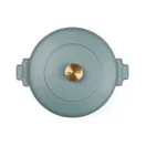 Tigaie 2.5 L, 2410E24590, Vinga, 33.9 x 26.7 x 10 cm, Fier, Albastru