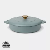   Tigaie 2.5 L, 2410E24590, Vinga, 33.9 x 26.7 x 10 cm, Fier, Albastru